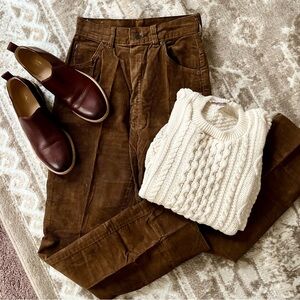 Vintage corduroy Anne Klein Trousers Pants